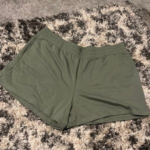 Green shorts